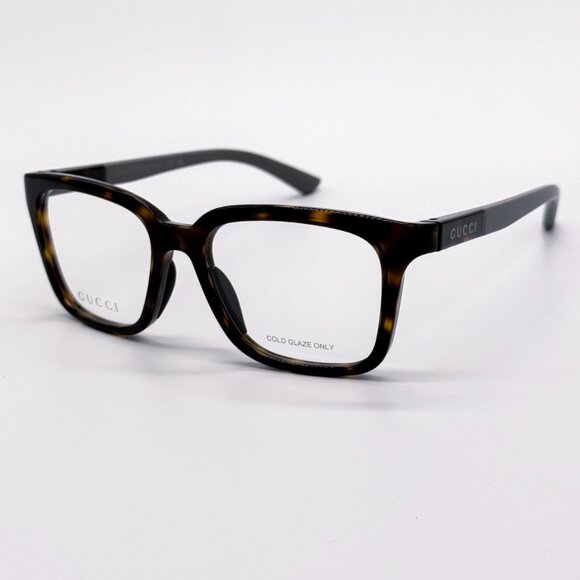 NEW GUCCI GG1738O 002 HAVANA/GREY MEN EYEGLASSES GUCCI - Picture 4 of 12